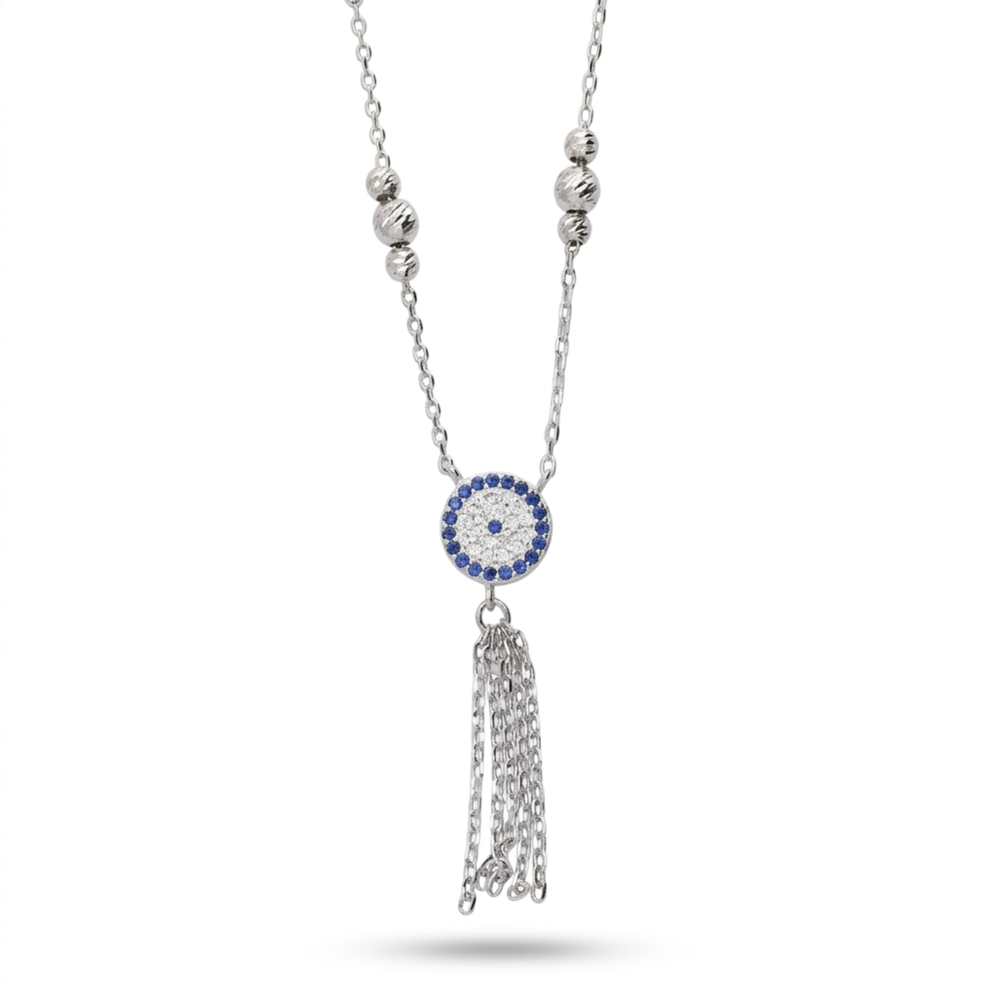 Ocular Charm Lariate Necklace