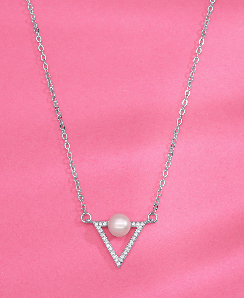 Geometric Glow Jewelry Chain Pendant