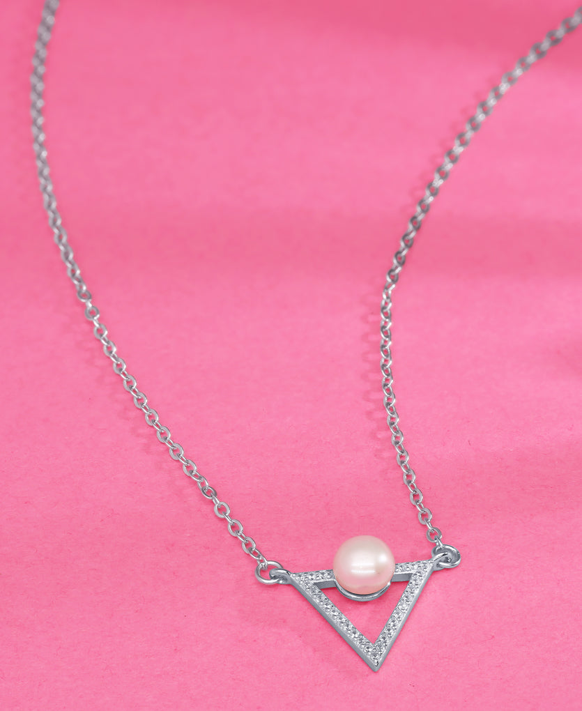 Geometric Glow Jewelry Chain Pendant