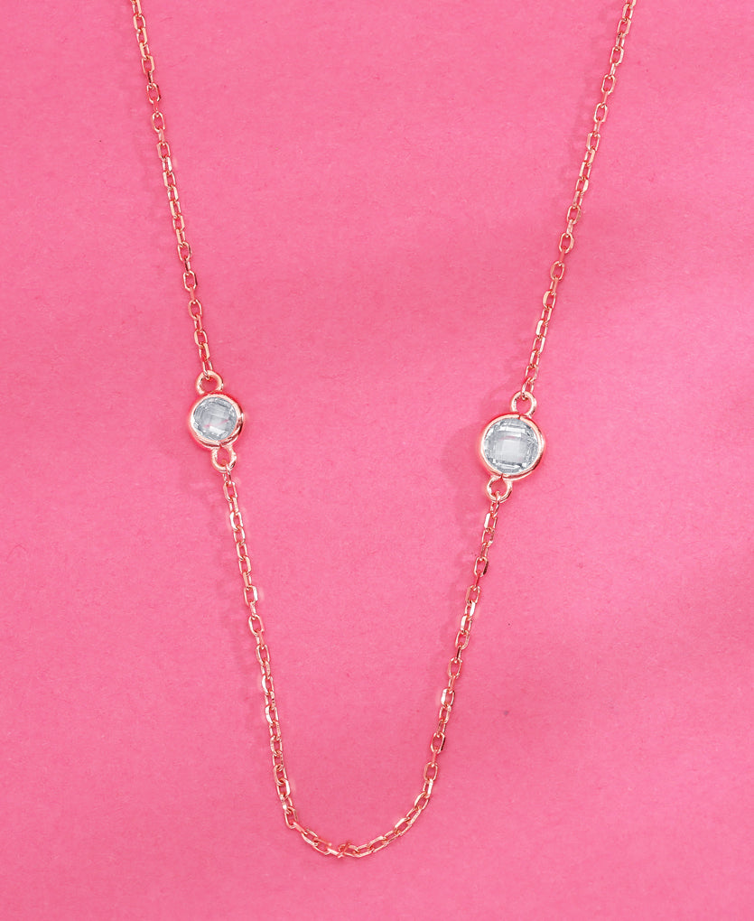 Pure Minimalism Station Necklace