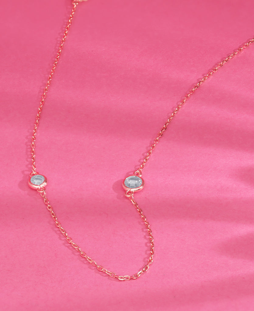 Pure Minimalism Station Necklace