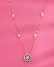 Sophisticated Stone Chain Pendant