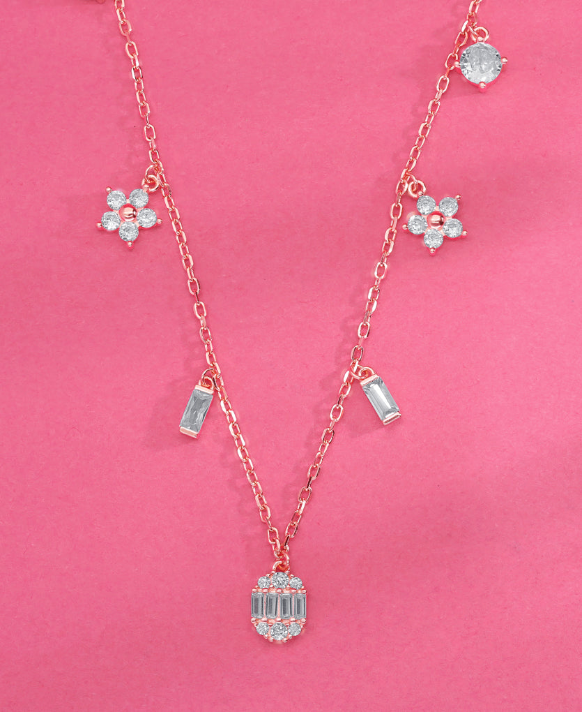 Stardust Serenity Charm Necklace