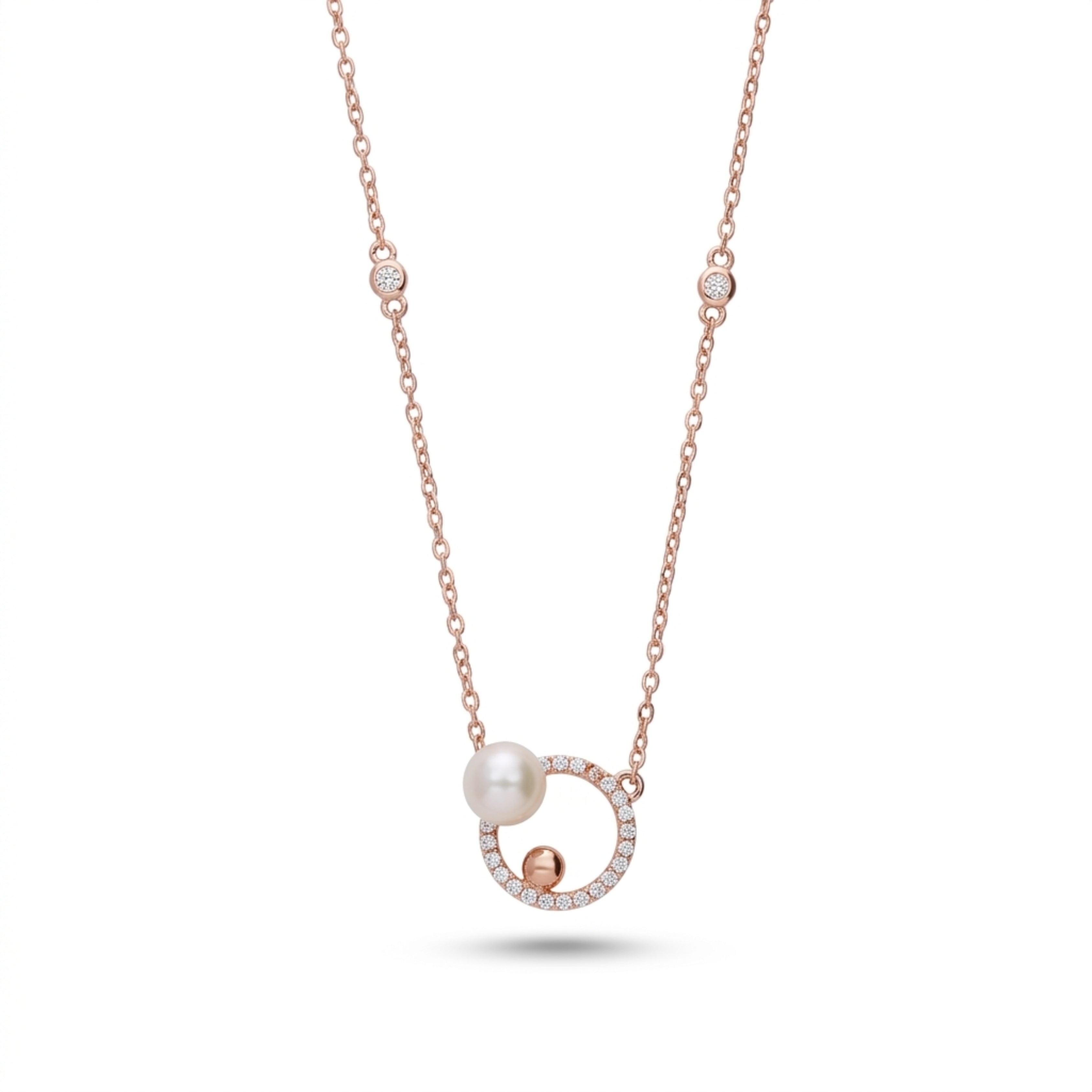 Circular Serenity Chain Pendant