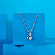 Nova Elegance Silver Modern Necklace