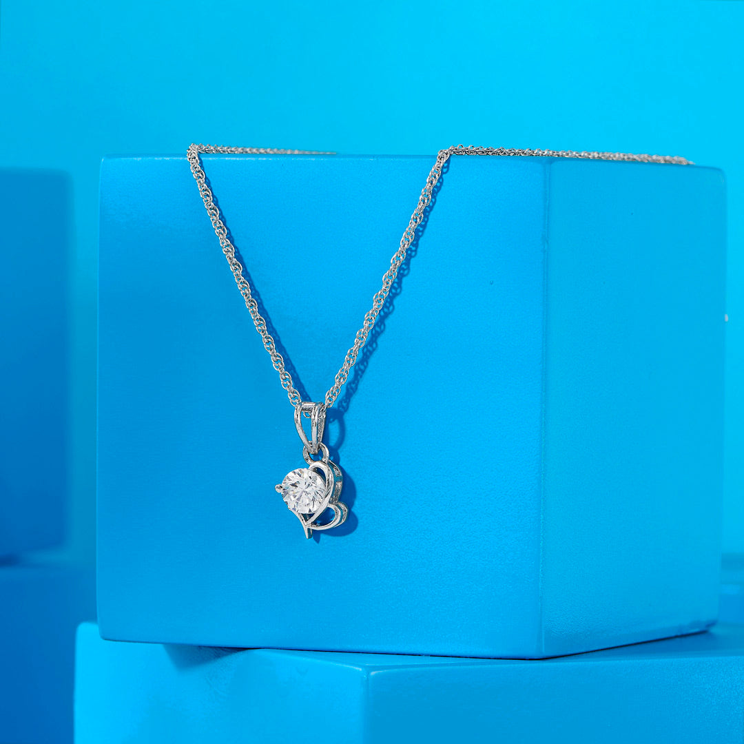 Twilight Shine Silver Modern Necklace