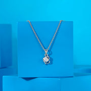 Twilight Shine Silver Modern Necklace
