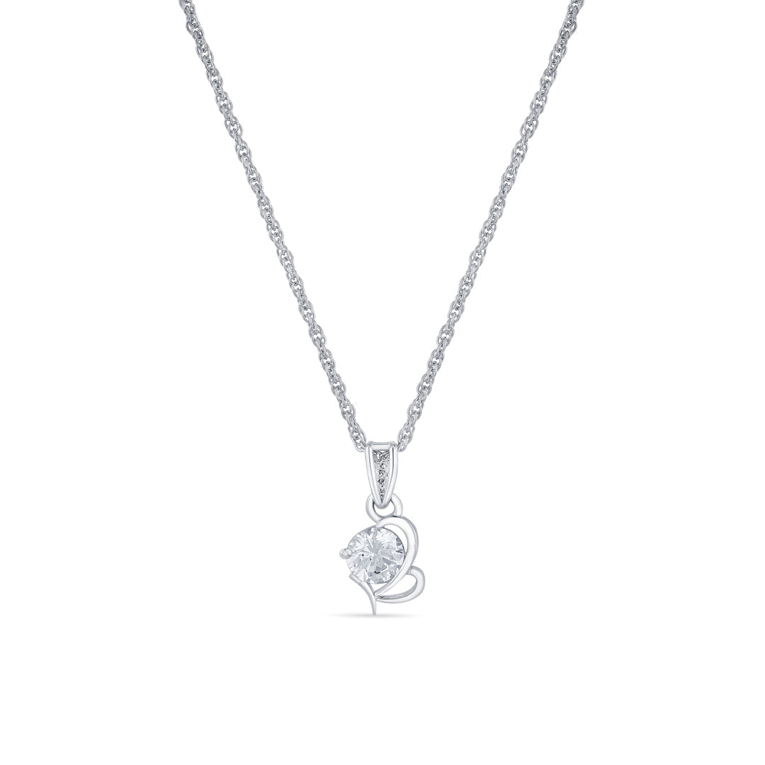 Twilight Shine Silver Modern Necklace