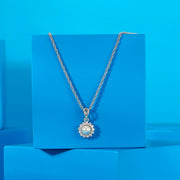 Pearl Light Silver Modern Necklace