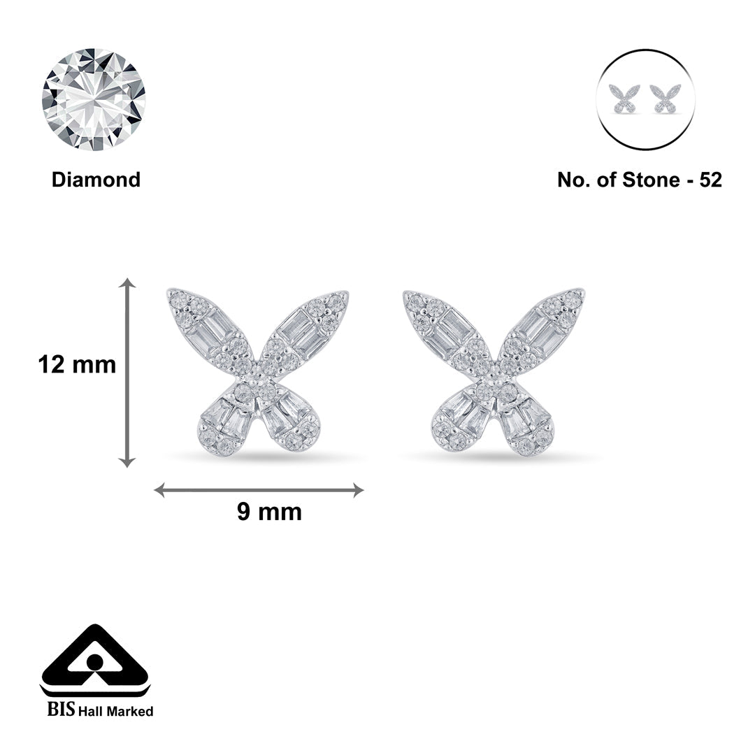 Crystal Spark Silver Necklace Set