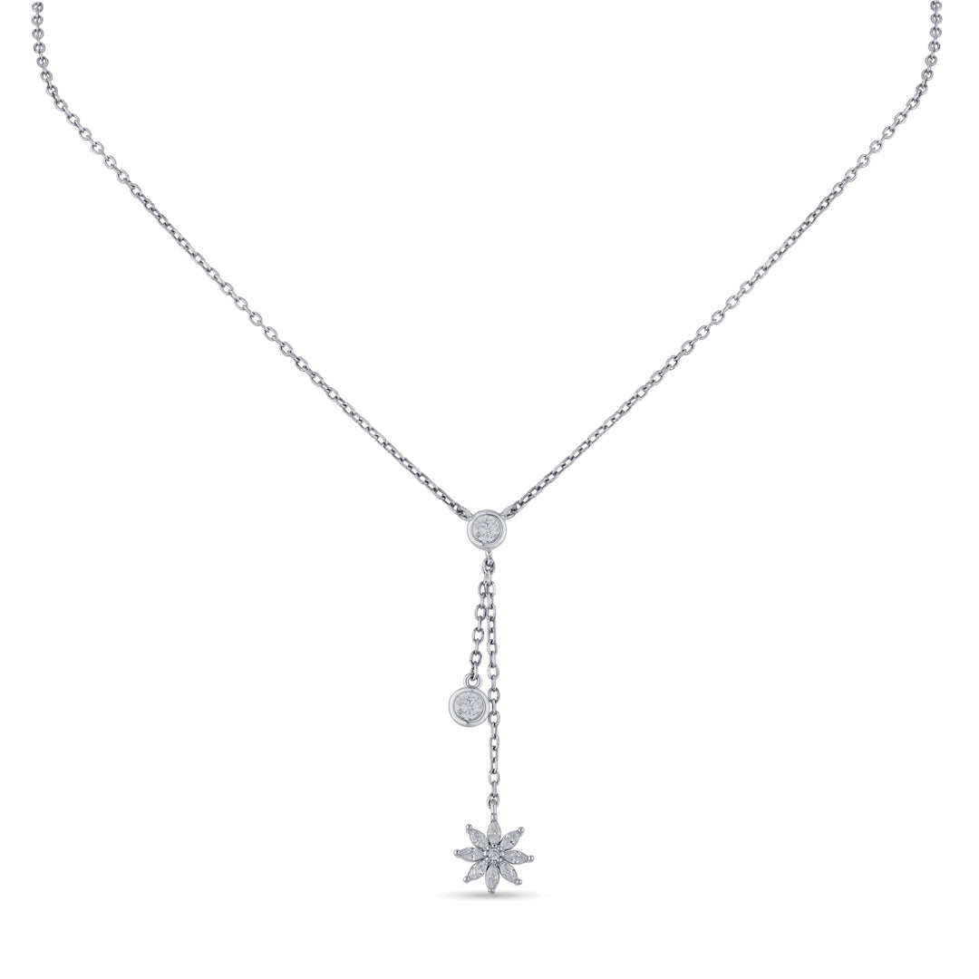 Floret Starfall Silver Necklace Set