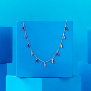Prismatic Edit Silver Modern Necklace