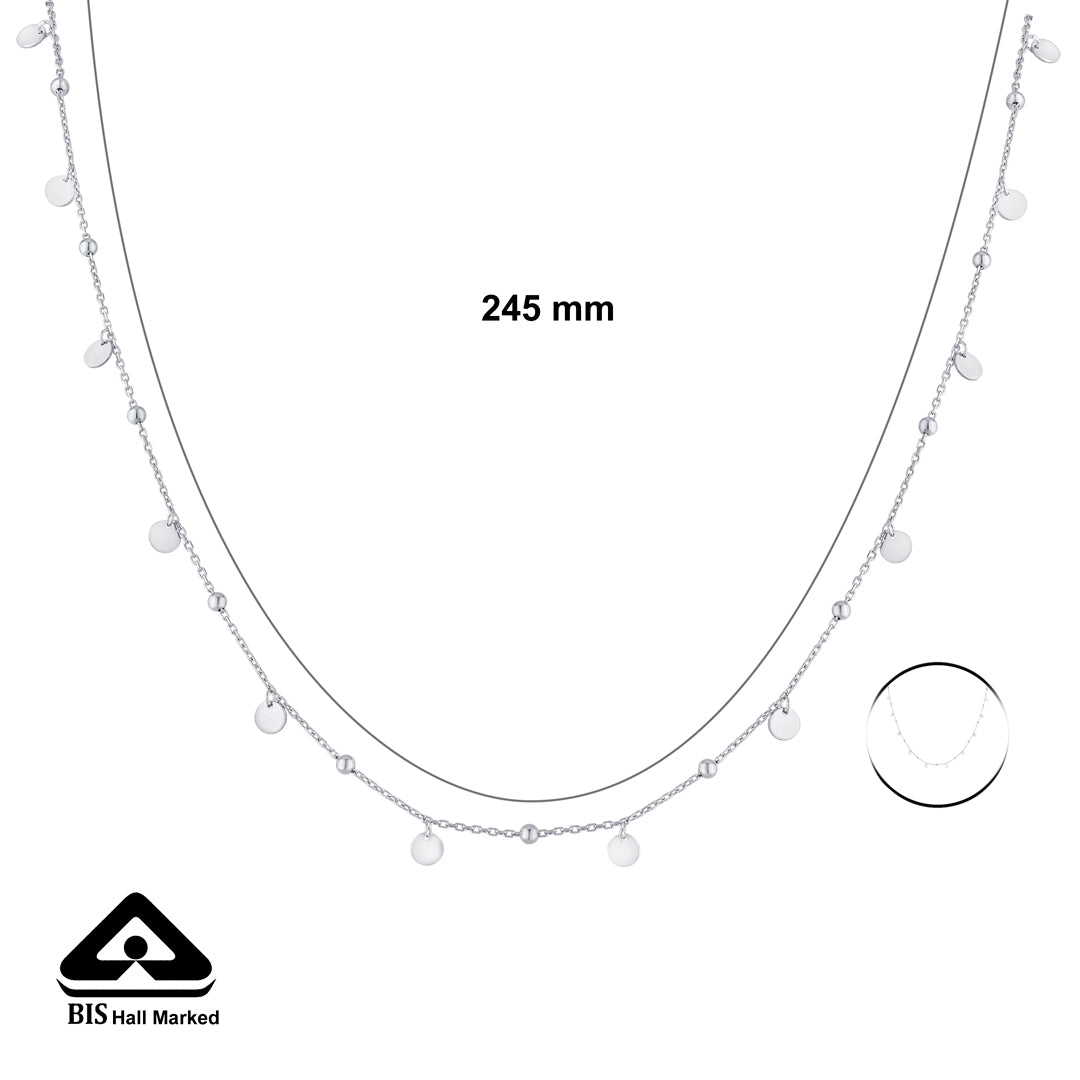 Pure Arc Silver Modern Necklace