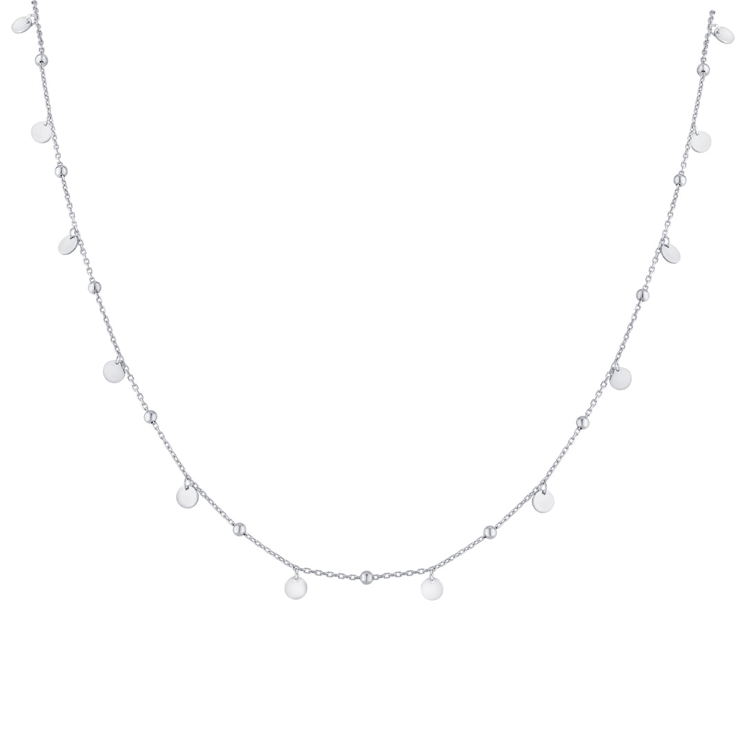 Pure Arc Silver Modern Necklace