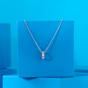 Heart Ring Silver Modern Necklace