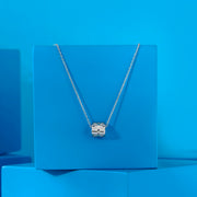 Urban Elegance Silver Modern Necklace