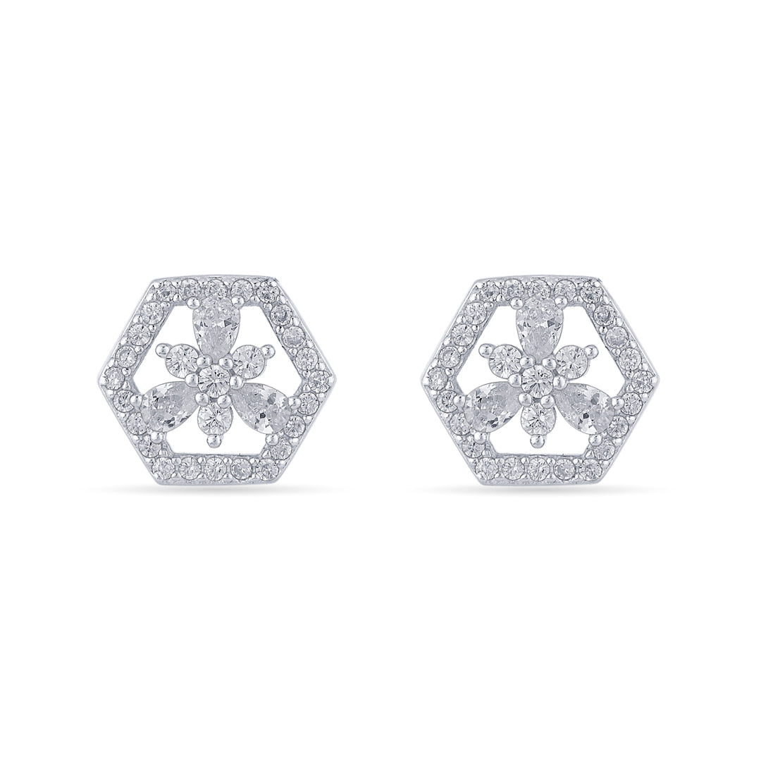 Hexa Charm Silver Pendant