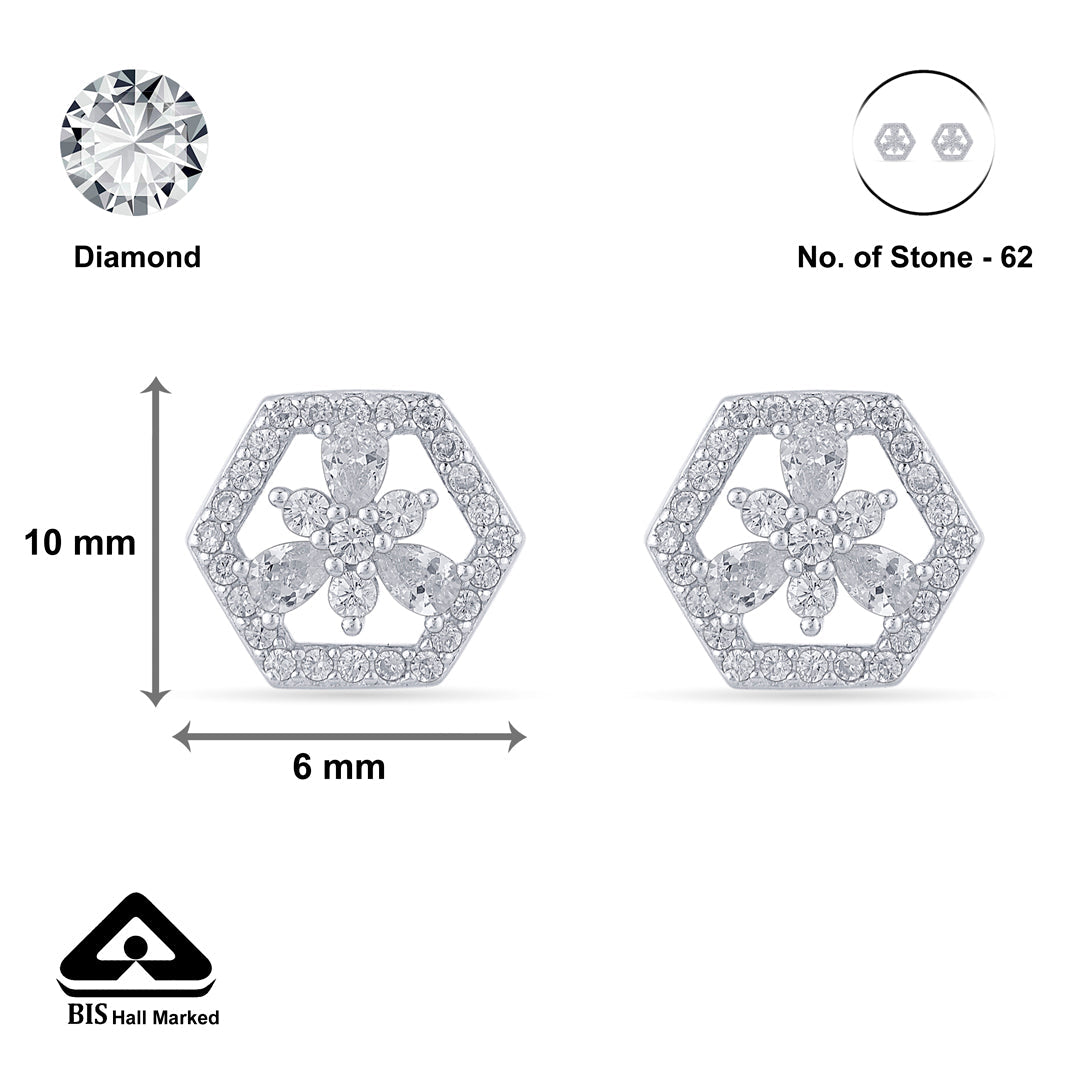Hexa Charm Silver Pendant
