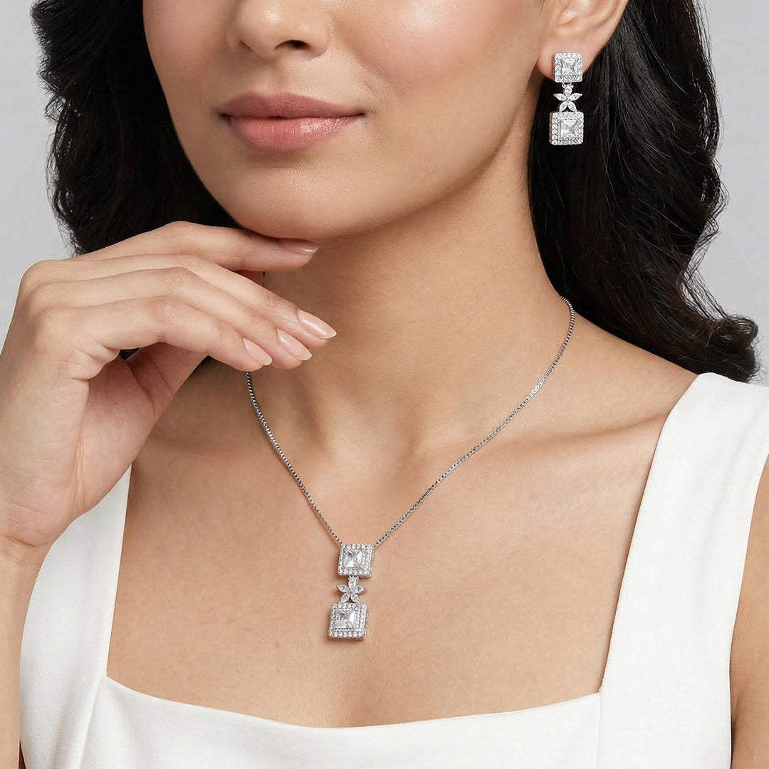 Glint Edit Silver Pendant