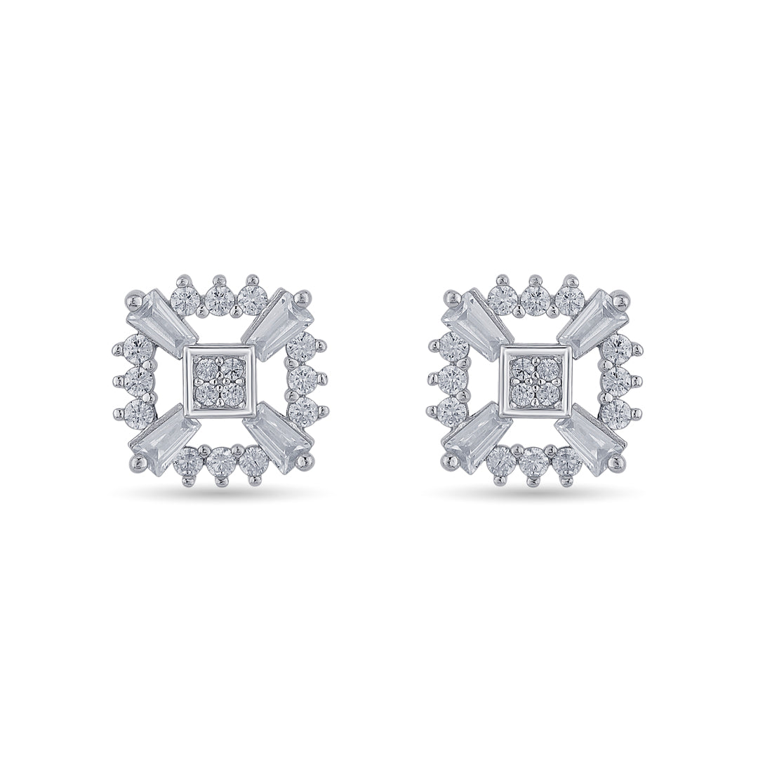 Bling Bloom Silver Pendant