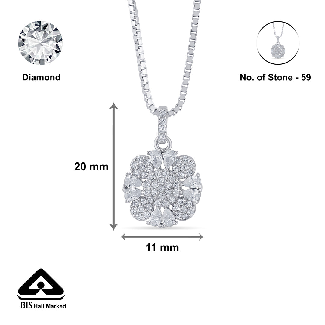 Nova Nest Silver Pendant