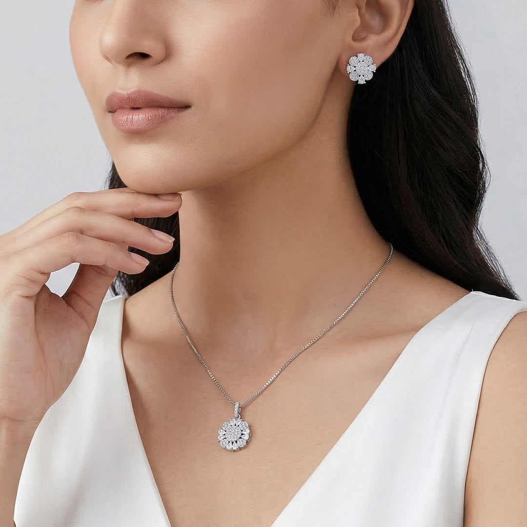 Nova Nest Silver Pendant