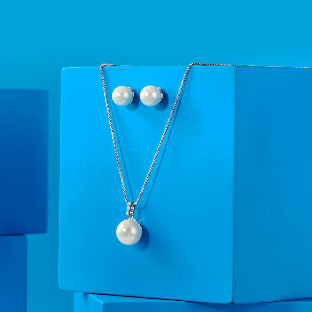 Pearl Luxe Silver Pendant
