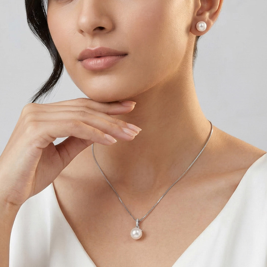 Pearl Luxe Silver Pendant