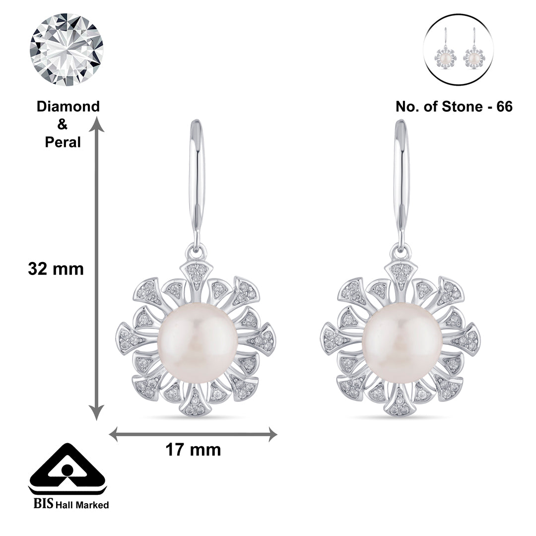 Pearl Aura Silver Pendant