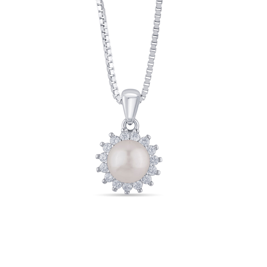 Pearl Vibe Silver Pendant