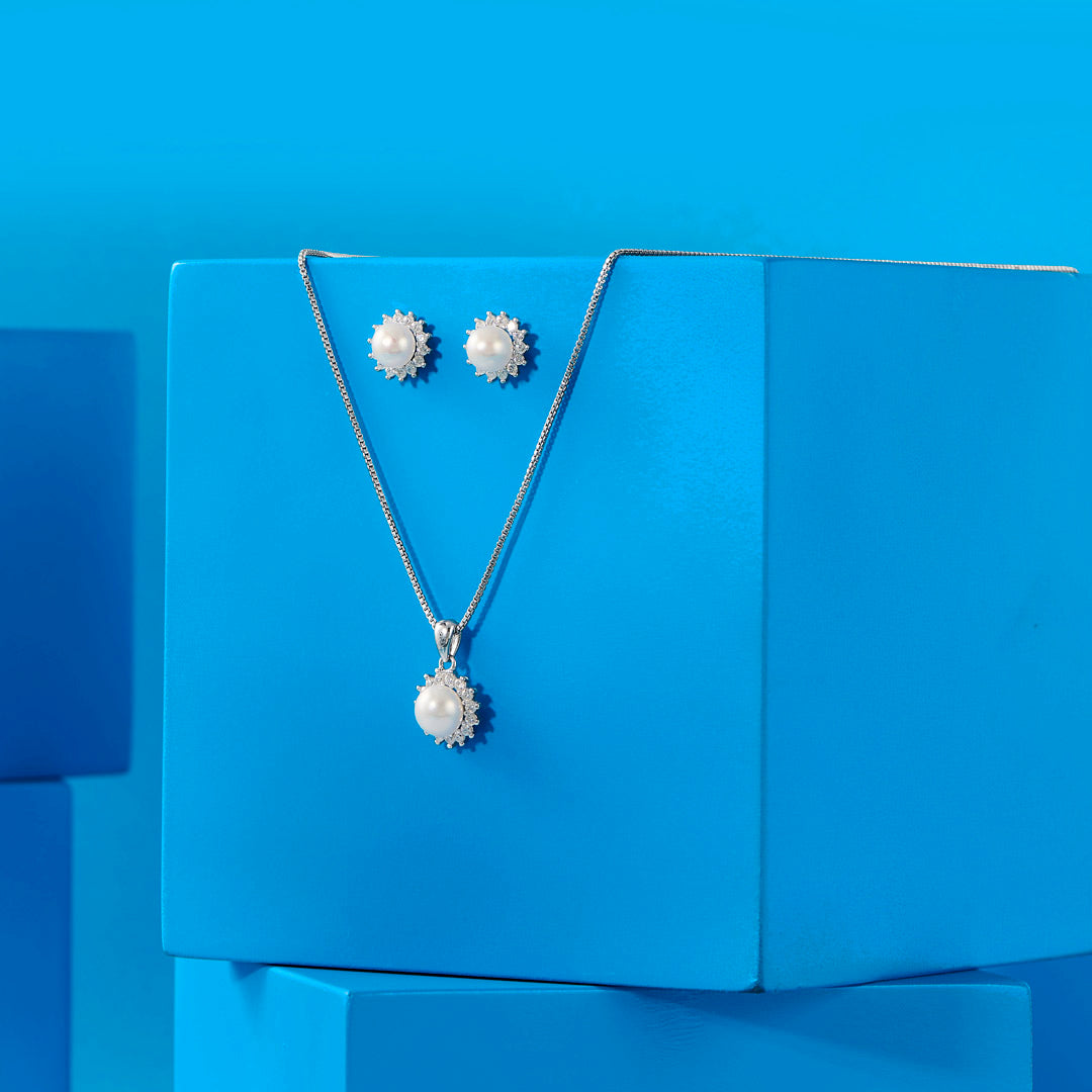 Pearl Vibe Silver Pendant