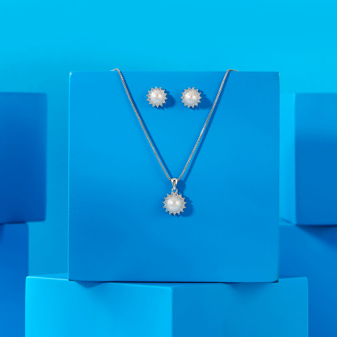 Pearl Vibe Silver Pendant
