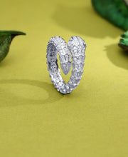 Subtle Art Silver Ring