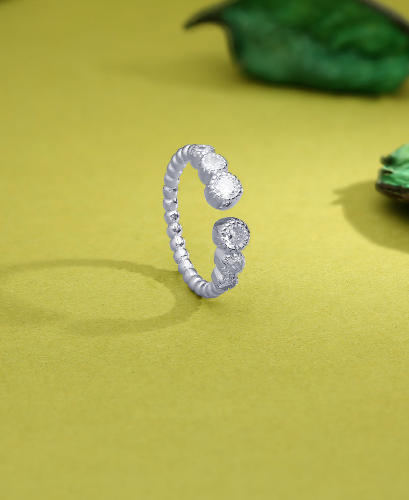 Sheen Sparkle Silver Ring