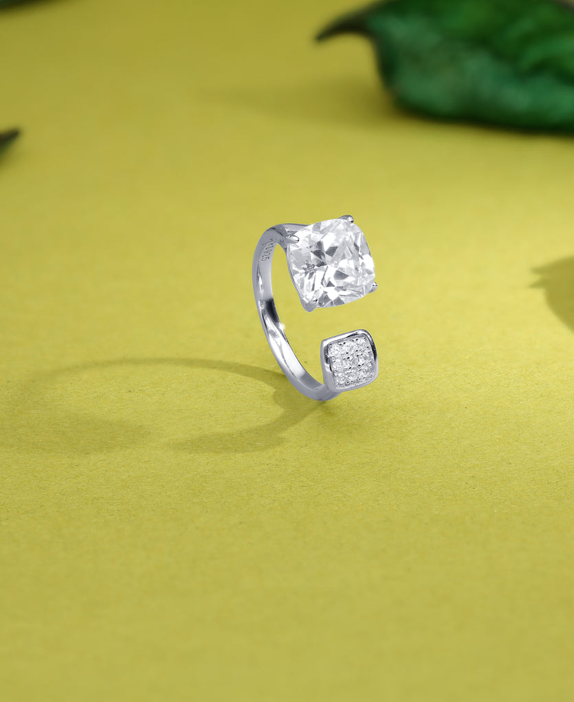 Craftly Motif Silver Ring