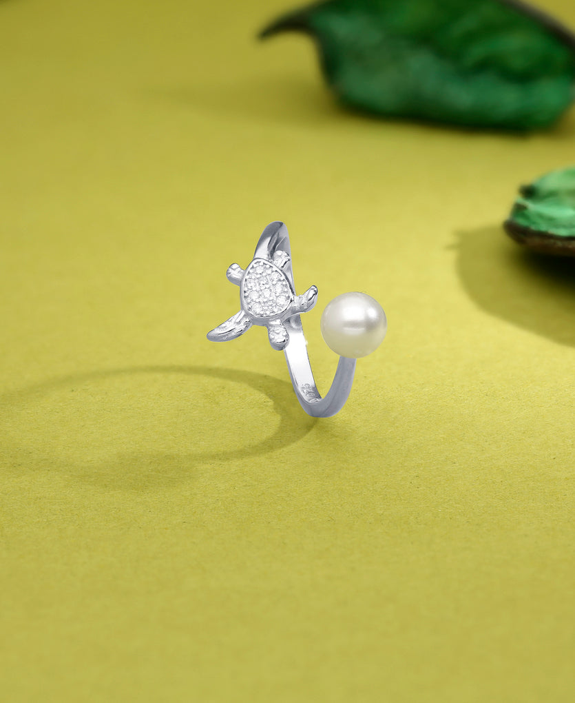 Archaic Motif Silver Ring