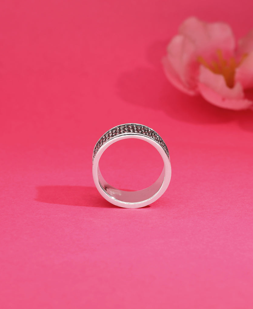 Radiant Gleam Silver Ring