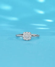Cubic Zirconia Silver Ring
