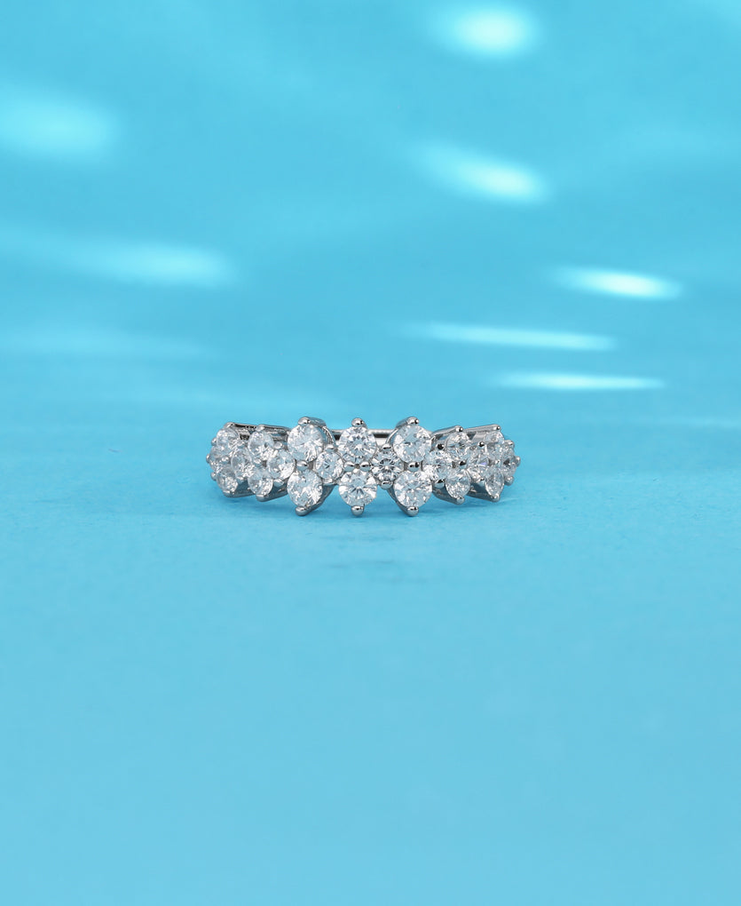 Whispering Breeze Silver Ring