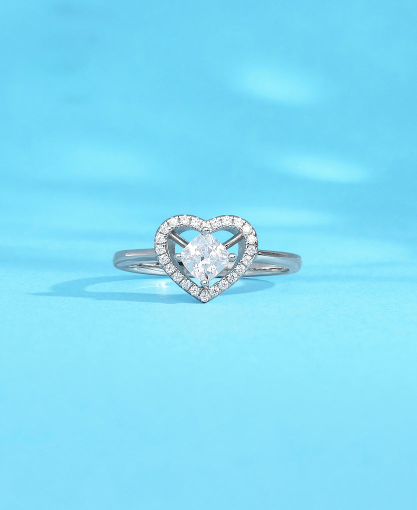 Cherished Melody Silver Ring