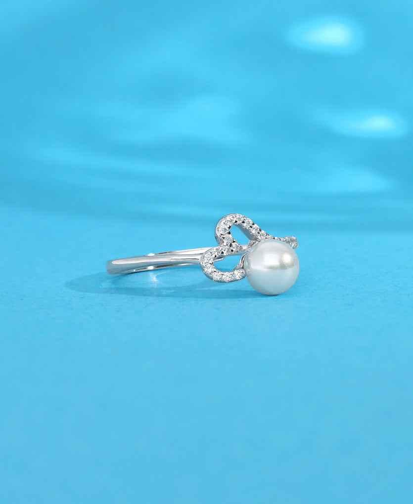 Love Knot Silver Ring