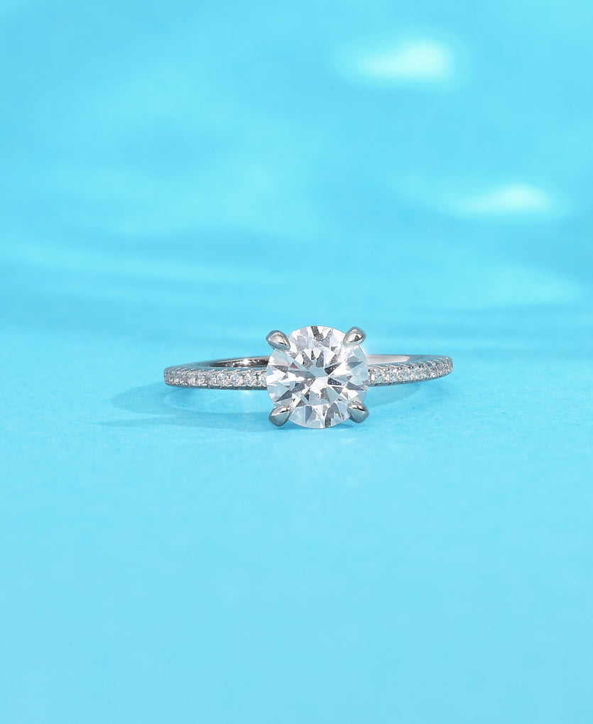 Alabaster Dream Silver Ring