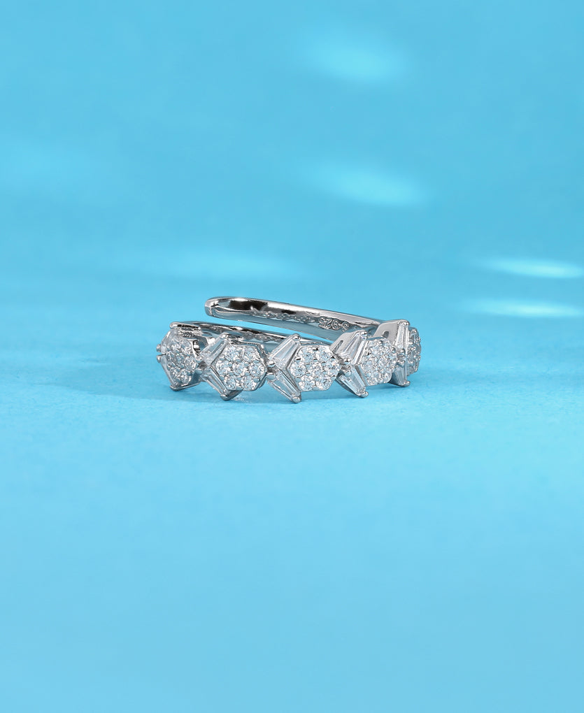 Enchanted Foliage Silver Ring