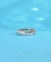 Modern Rustique Silver Ring
