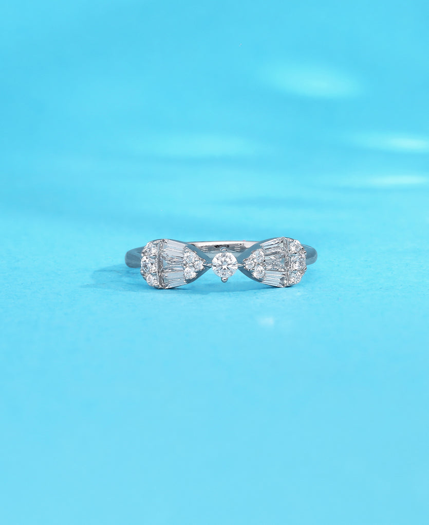 Enigma Garden Silver Ring