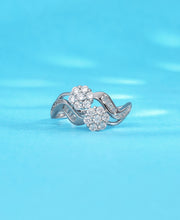 Orchid Mist Silver Ring