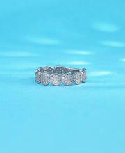 Heart Whispering Silver Crown Ring