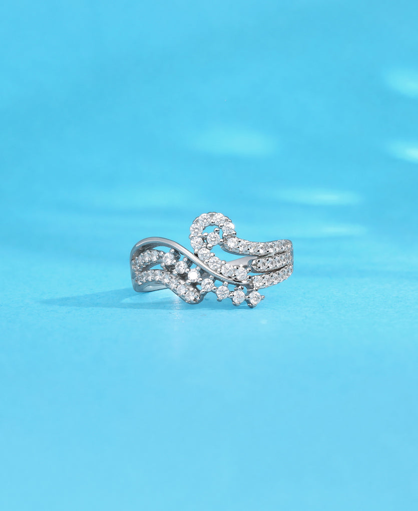 Exotic Fusion Silver Ring