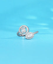 Serene Leafy Silver Ring