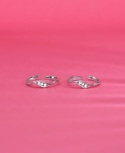 Heavenly Made Silver Toe Ring